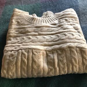 NWT St Johns Bay Cable Sweater